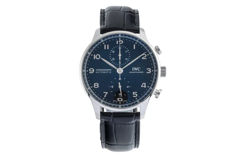 IWC Portugieser chronograph steel automatic men's watch IW371609 [2504653]