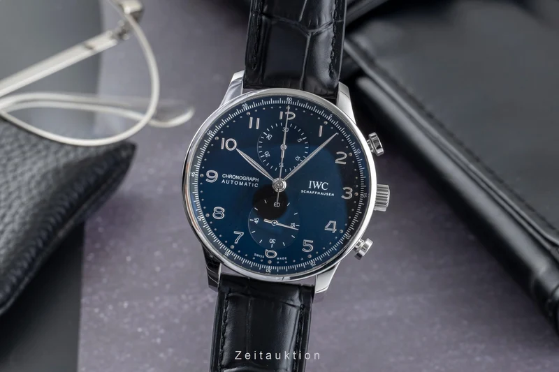 IWC Portugieser chronograph steel automatic men's watch IW371609 [2504653]