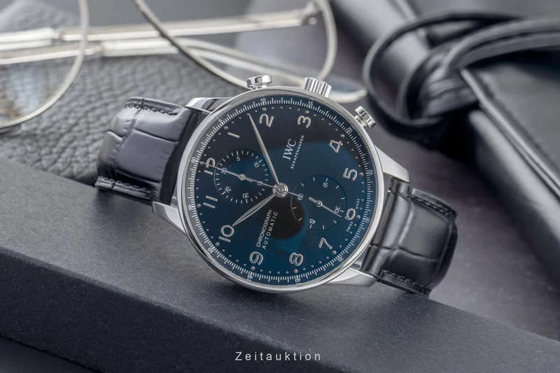 IWC Portugieser chronograph steel automatic men's watch IW371609 [2504653]