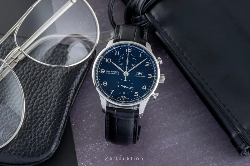IWC Portugieser chronograph steel automatic men's watch IW371609 [2504653]
