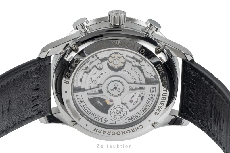 IWC Portugieser chronograph steel automatic men's watch IW371609 [2504653]