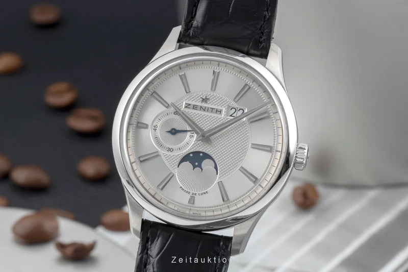 Zenith Elite steel automatic men's watch 03.2140.691 LP: 7700EUR [2504499]
