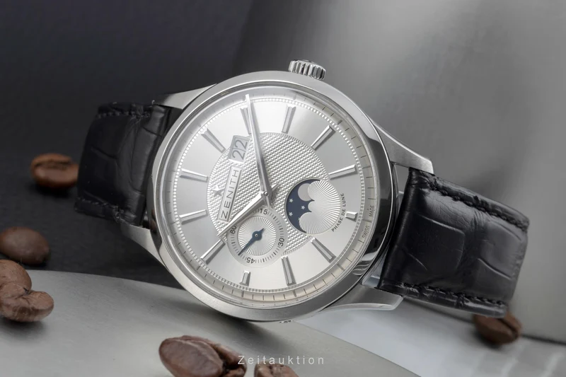 Zenith Elite steel automatic men's watch 03.2140.691 LP: 7700EUR [2504499]