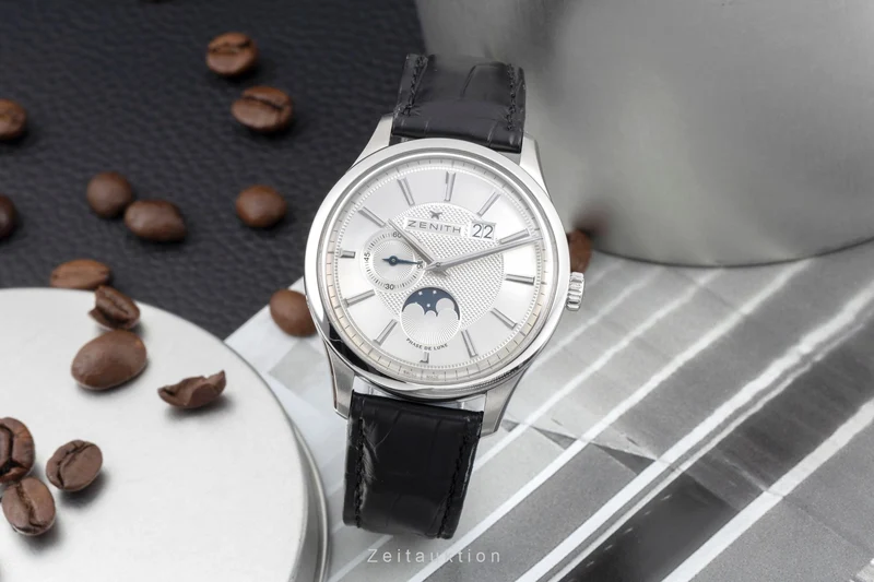 Zenith Elite steel automatic men's watch 03.2140.691 LP: 7700EUR [2504499]