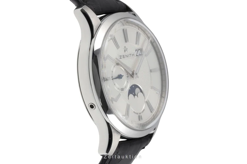 Zenith Elite steel automatic men's watch 03.2140.691 LP: 7700EUR [2504499]