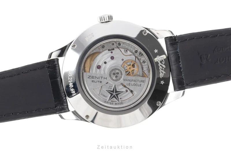 Zenith Elite steel automatic men's watch 03.2140.691 LP: 7700EUR [2504499]
