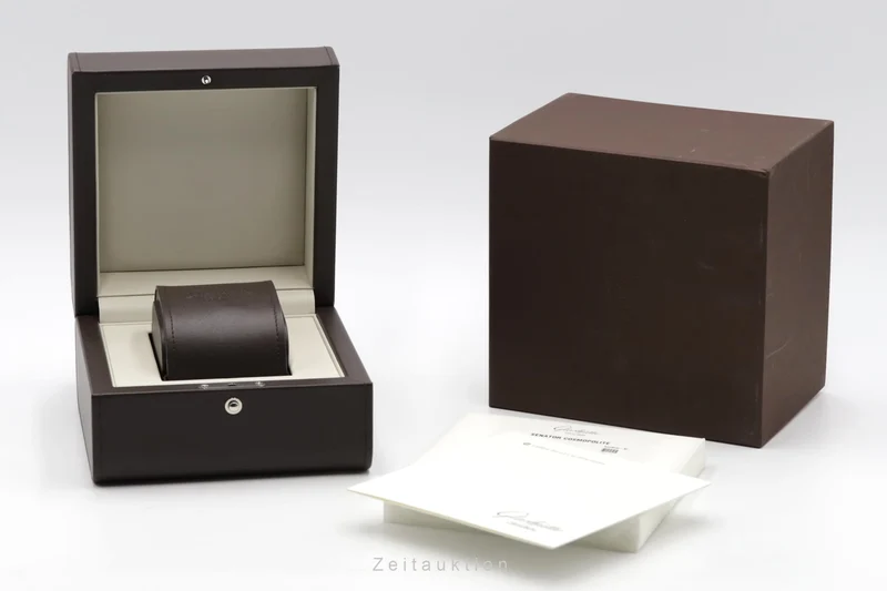 Glashütte Senator steel automatic men's watch 1-89-02-03-02-30 LP: 23700EUR [2505504]