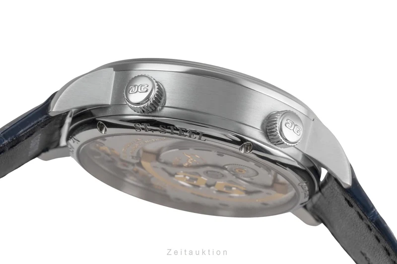 Glashütte Senator steel automatic men's watch 1-89-02-03-02-30 LP: 23700EUR [2505504]