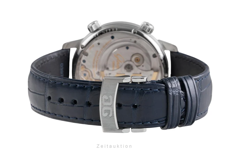 Glashütte Senator steel automatic men's watch 1-89-02-03-02-30 LP: 23700EUR [2505504]
