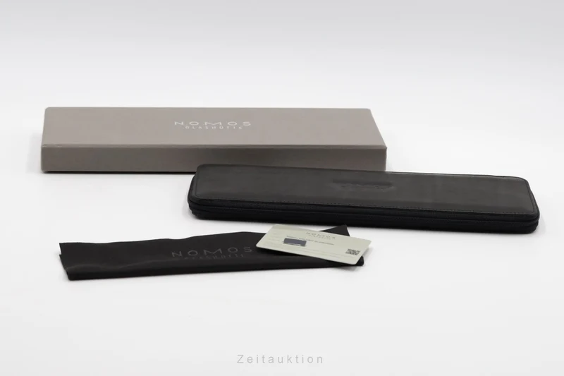 Nomos Zürich Weltzeituhr steel automatic men's watch 805 LP: 4820EUR [2505344]