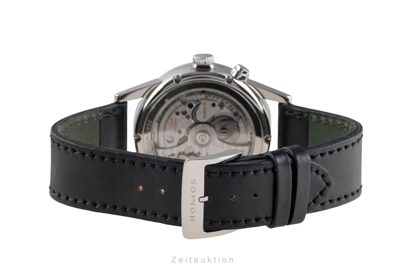 Nomos Zürich Weltzeituhr steel automatic men's watch 805 LP: 4820EUR [2505344]