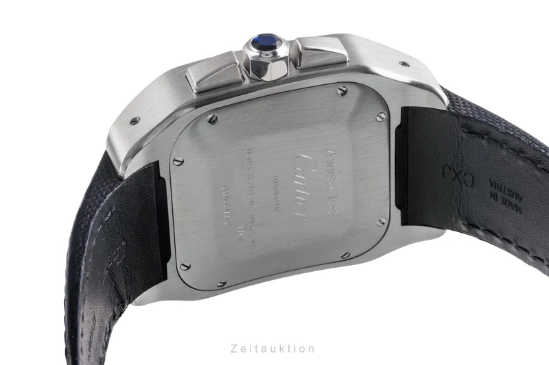 Cartier Santos 100 chronograph steel / gold automatic men's watch W20091X7 LP: 16700EUR [2505269]