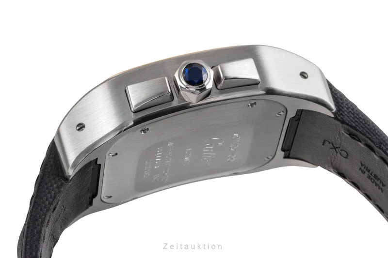 Cartier Santos 100 chronograph steel / gold automatic men's watch W20091X7 LP: 16700EUR [2505269]