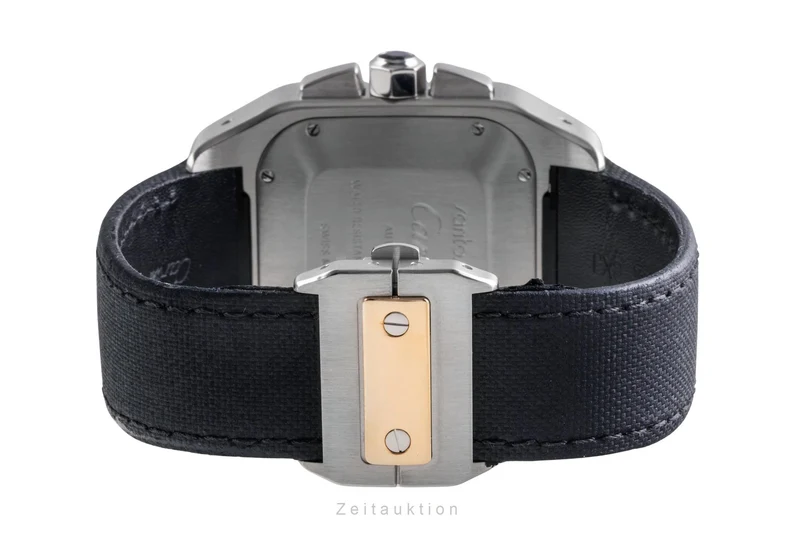 Cartier Santos 100 chronograph steel / gold automatic men's watch W20091X7 LP: 16700EUR [2505269]