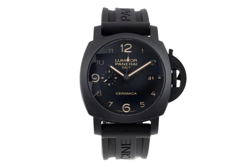 Panerai Luminor GMT ceramic / titanium automatic men's watch PAM00441 [2505528]