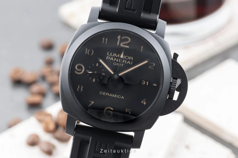 Panerai Luminor GMT ceramic / titanium automatic men's watch PAM00441 [2505528]