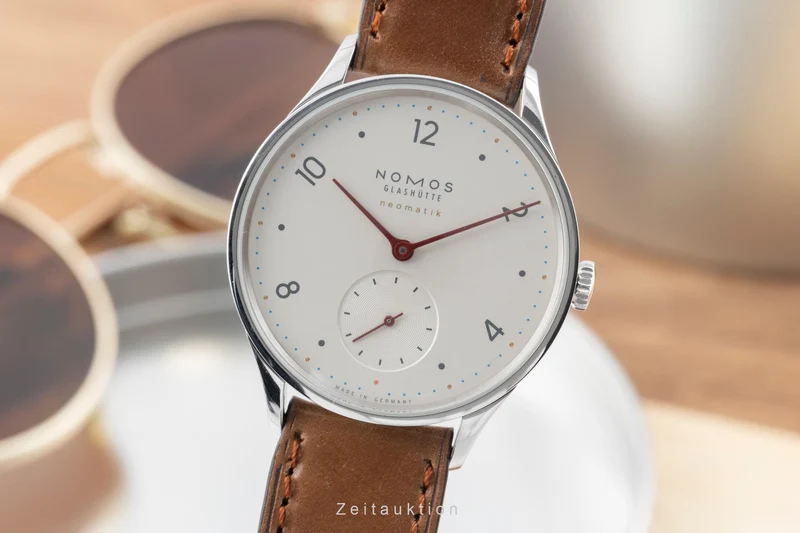 Nomos Minimatik steel automatic men's watch 1203 [2505096]