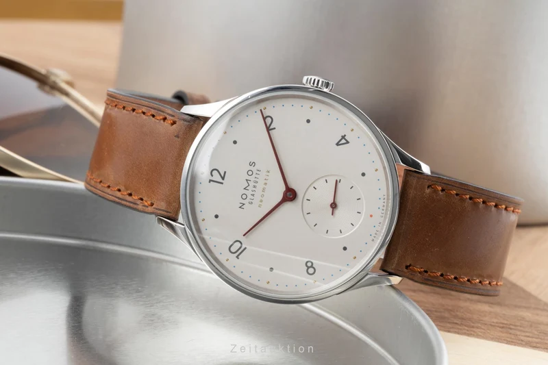 Nomos Minimatik steel automatic men's watch 1203 [2505096]