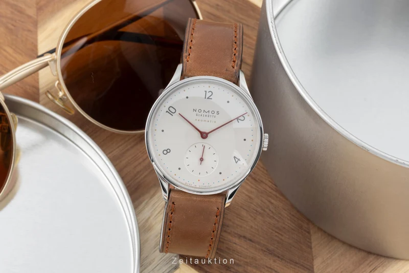 Nomos Minimatik steel automatic men's watch 1203 [2505096]