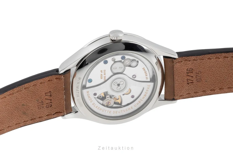 Nomos Minimatik steel automatic men's watch 1203 [2505096]