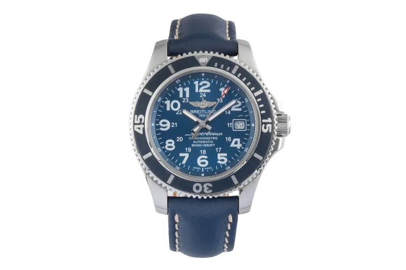 Breitling Superocean steel automatic men's watch A17365 LP: 5350EUR [2504973]