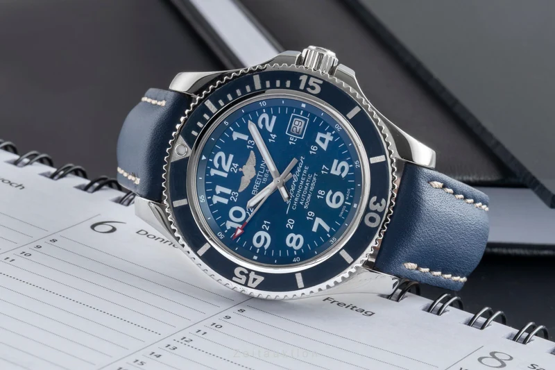 Breitling Superocean steel automatic men's watch A17365 LP: 5350EUR [2504973]