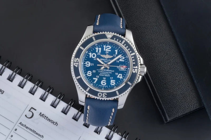 Breitling Superocean steel automatic men's watch A17365 LP: 5350EUR [2504973]