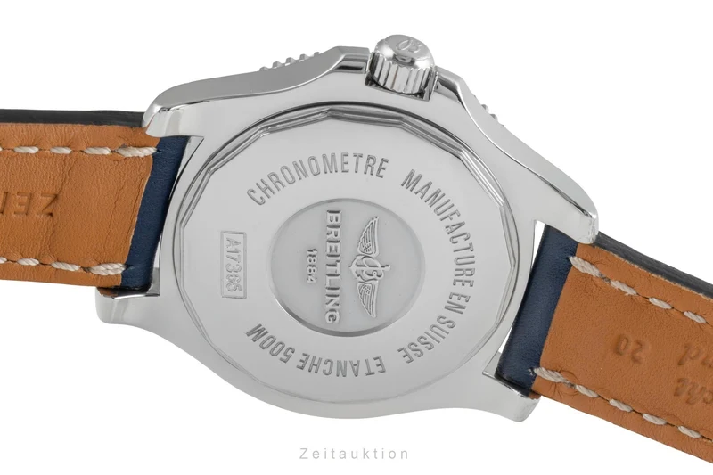 Breitling Superocean steel automatic men's watch A17365 LP: 5350EUR [2504973]