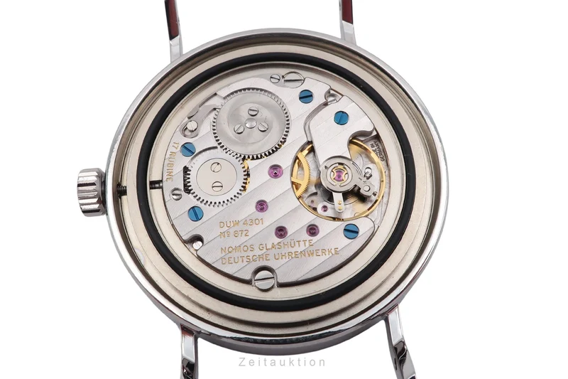 Nomos Tangente steel manual winding men's watch 172 [2505036]