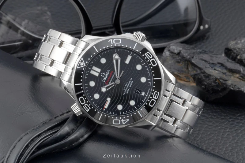 Omega Seamaster steel automatic men's watch 210.30.42.20.01.001 LP: 6500EUR [2505533]