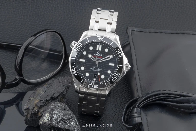Omega Seamaster steel automatic men's watch 210.30.42.20.01.001 LP: 6500EUR [2505533]