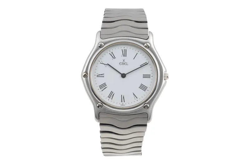 Ebel Classic Wave steel quartz unisex 981903 Vintage [2504823]