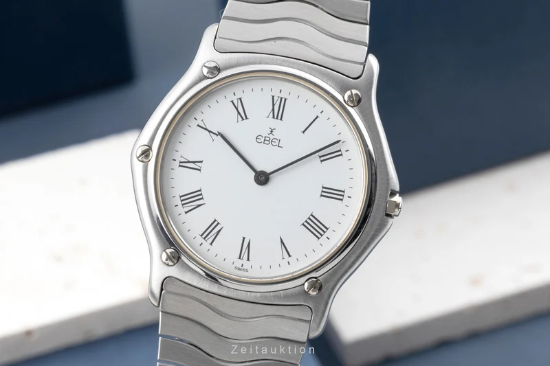 Ebel Classic Wave steel quartz unisex 981903 Vintage [2504823]