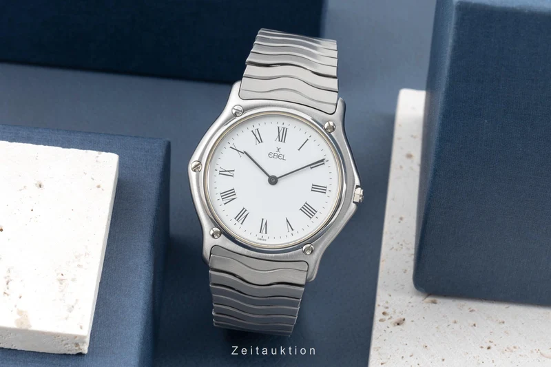 Ebel Classic Wave steel quartz unisex 981903 Vintage [2504823]