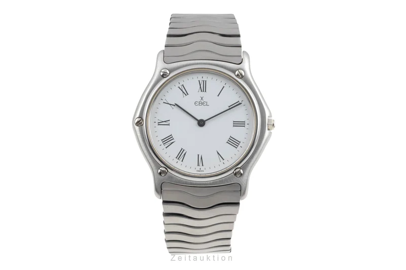 Ebel Classic Wave steel quartz unisex 981903 Vintage [2504823]
