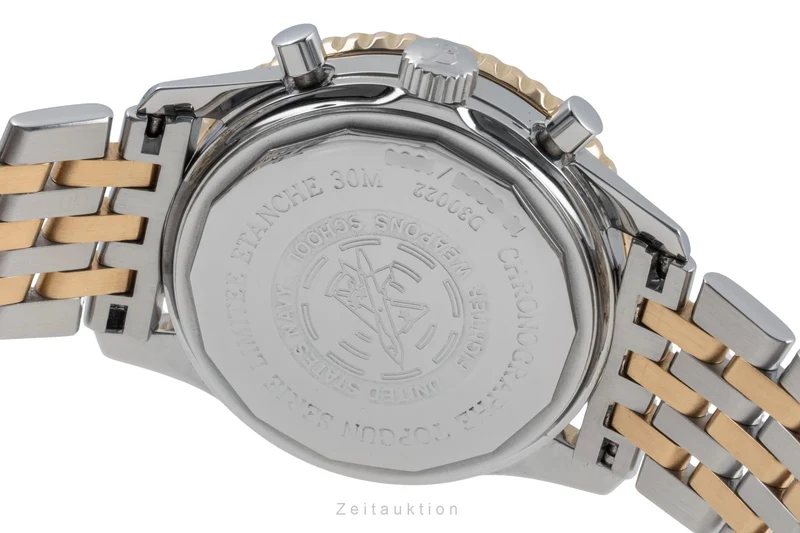 Breitling Navitimer chronograph steel / gold automatic men's watch D30022 Limited [2504574]