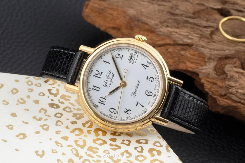 Glashütte Spezimat gilt-brass automatic men's watch 1-10-31-27-13-09 [2504693]