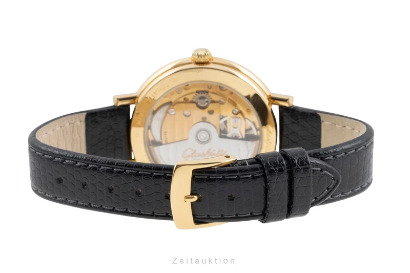 Glashütte Spezimat gilt-brass automatic men's watch 1-10-31-27-13-09 [2504693]