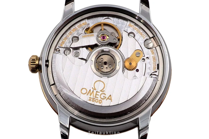 Omega De Ville steel / gold automatic women's watch 424.20.33.20.05.001 LP: 6700EUR [2504615]