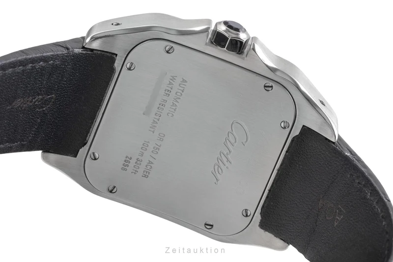 Cartier Santos 100 steel / gold automatic men's watch W20072X7 [2504420]