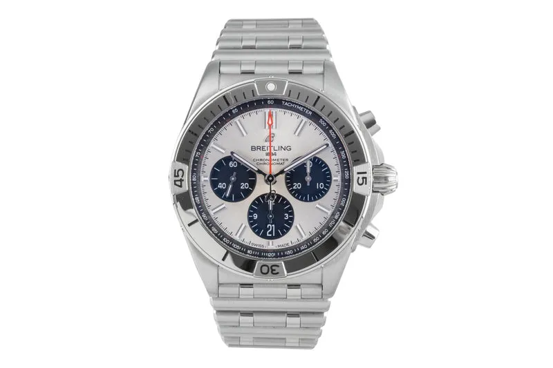 Breitling Chronomat chronograph steel automatic men's watch AB0134 LP: 9200EUR [2505434]