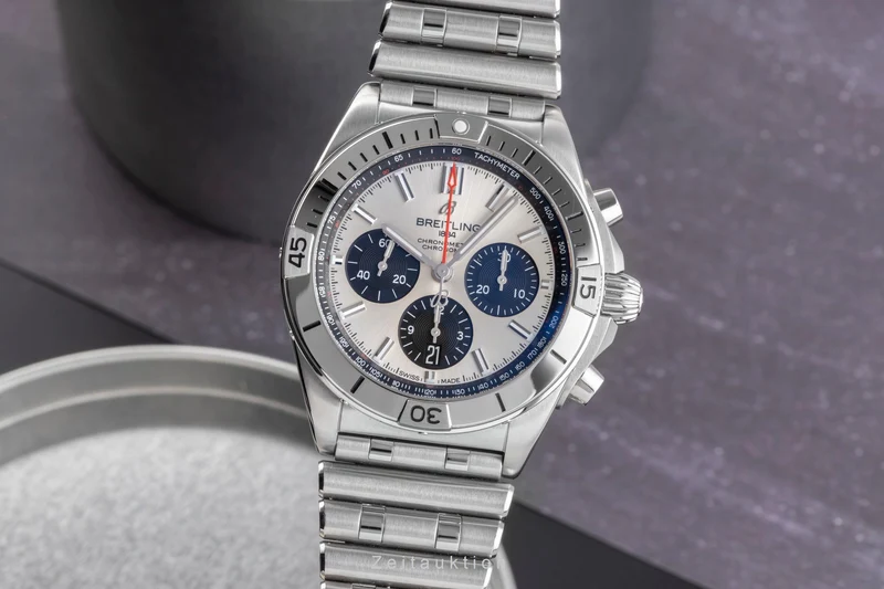 Breitling Chronomat chronograph steel automatic men's watch AB0134 LP: 9200EUR [2505434]