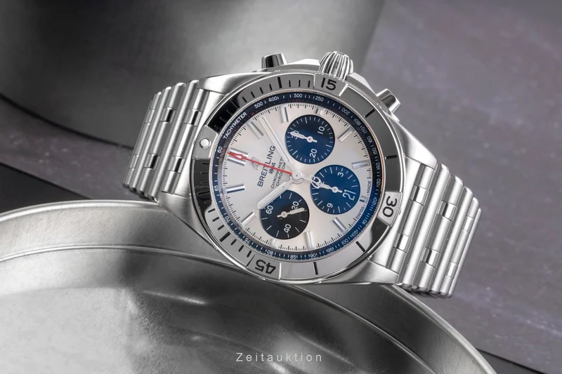 Breitling Chronomat chronograph steel automatic men's watch AB0134 LP: 9200EUR [2505434]