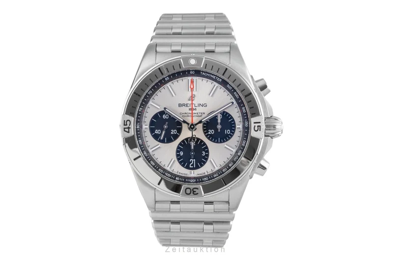 Breitling Chronomat chronograph steel automatic men's watch AB0134 LP: 9200EUR [2505434]