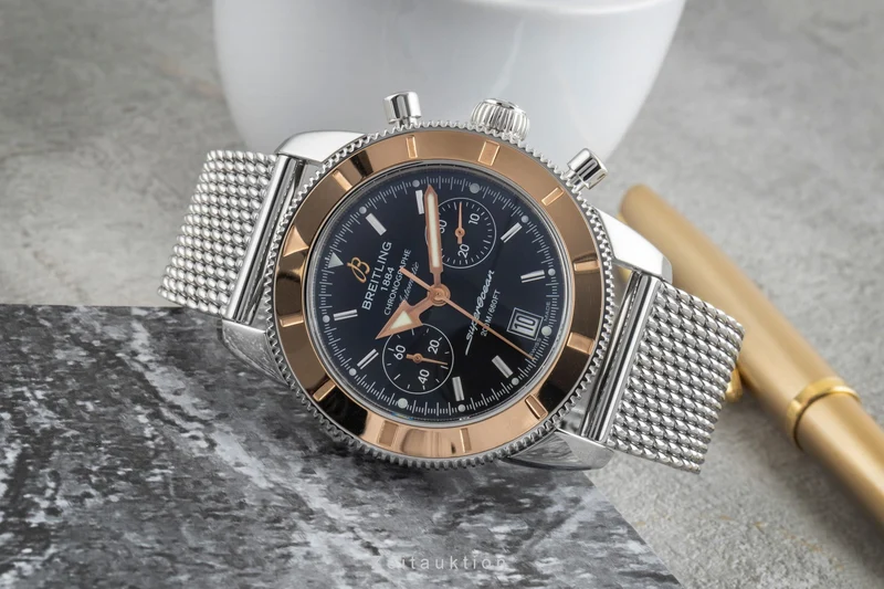 Breitling Superocean Chronograph chronograph steel / gold automatic men's watch U23370 [2505602]