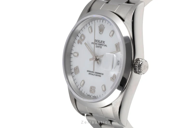 Rolex Date steel automatic men's watch 15200 [2505225]