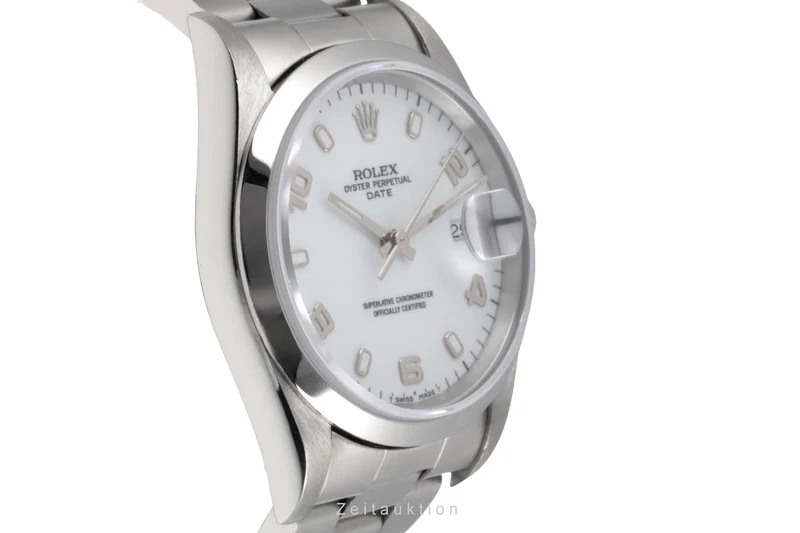Rolex Date steel automatic men's watch 15200 [2505225]