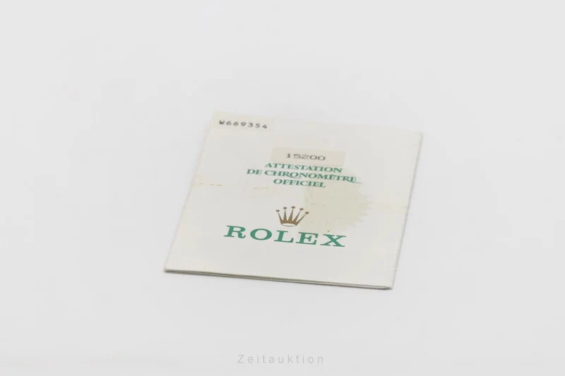 Rolex Date steel automatic men's watch 15200 [2505225]