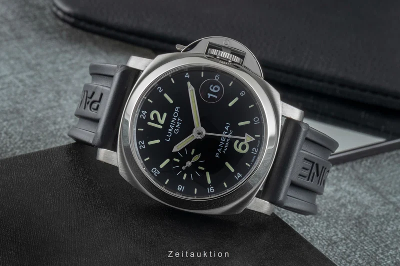 Panerai Luminor GMT steel automatic men's watch PAM00244 [2505030]