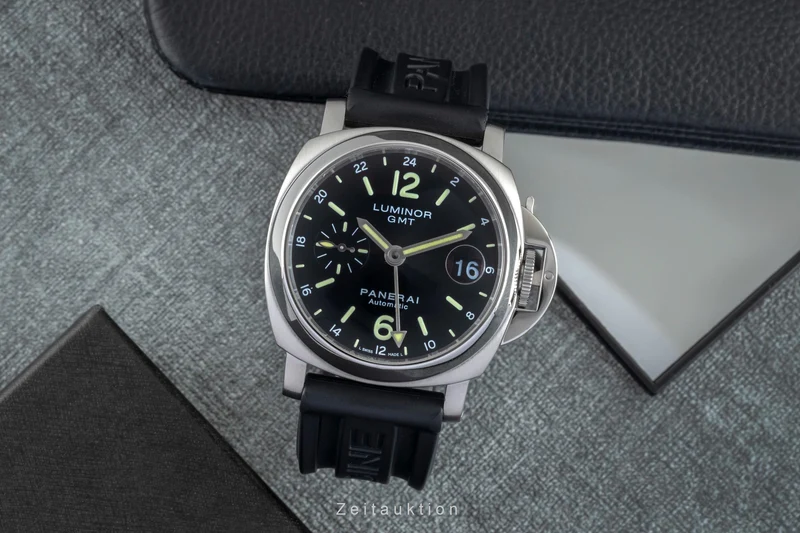 Panerai Luminor GMT steel automatic men's watch PAM00244 [2505030]